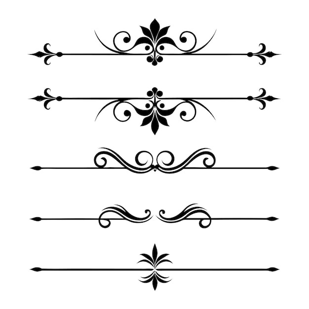Elegant Decorative Divider Collection