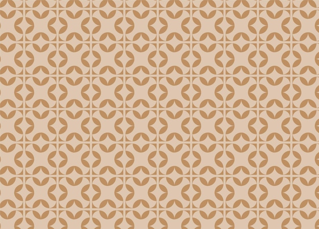Elegant Geometric Ornamental Tile Repeat