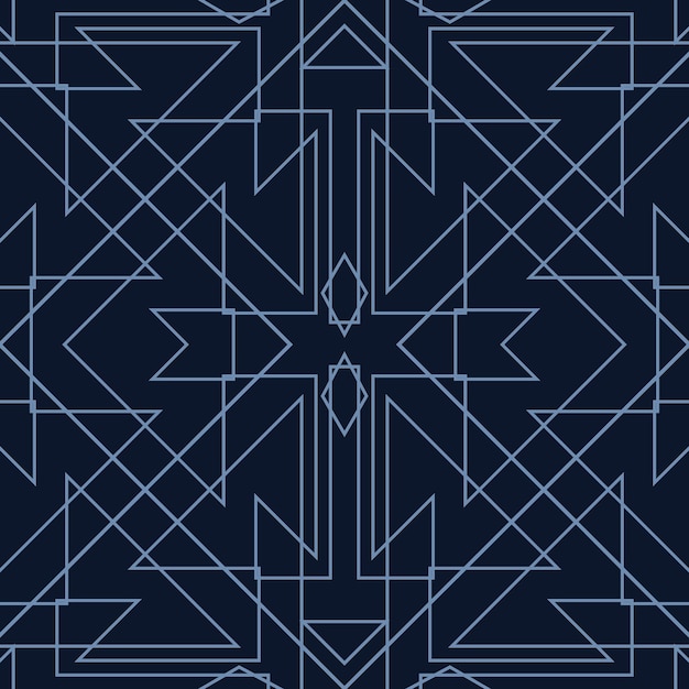 Elegant modern geometric pattern