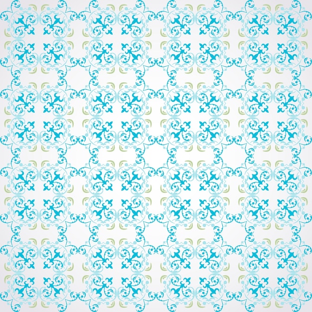 Elegant seamless element for design template place for textFloral border