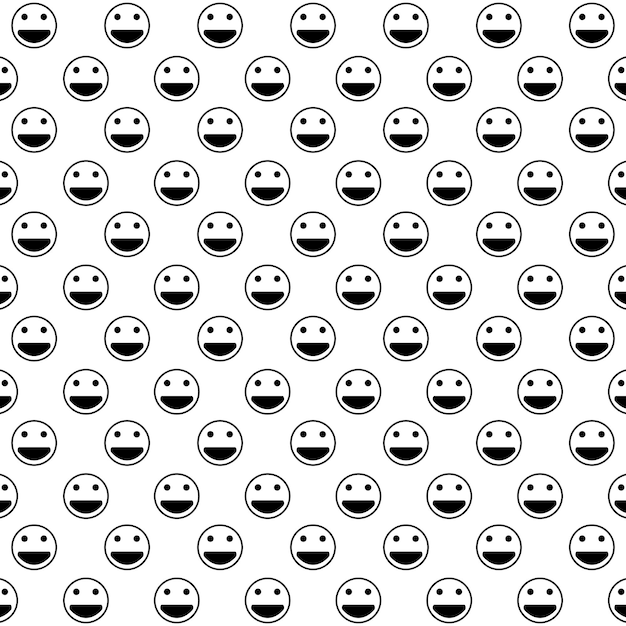 Emoticon icon vector