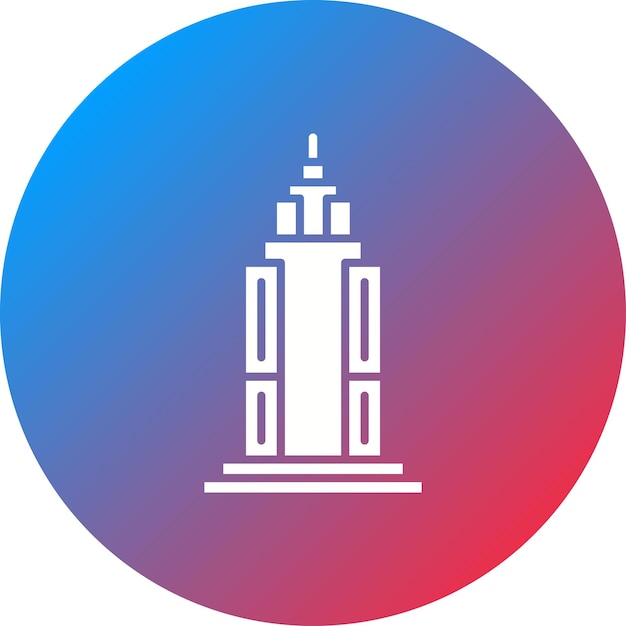 Empire State Building icon vector image Can be used for Landmarks