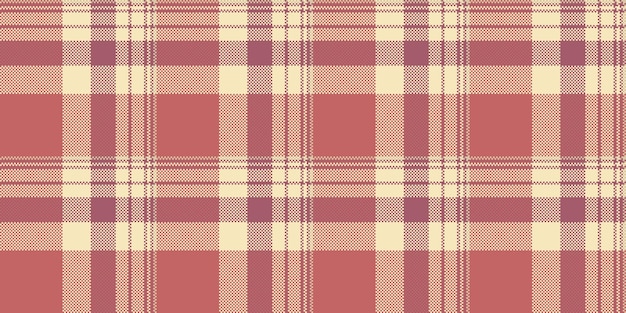 endless texture plaid pattern international tartan seamless fabric punk textile check vector background in red and light colors