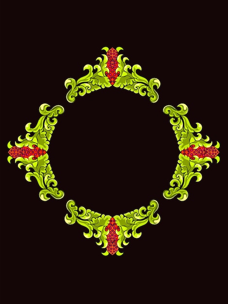 engraved image designs with unique gold colors with colors that can be changed or replaced with vect