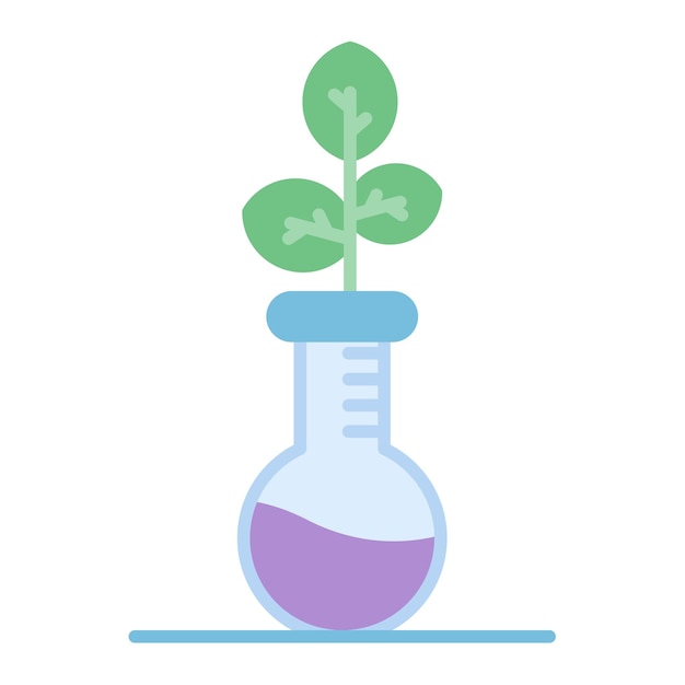 Environmental Science Flat Illustration