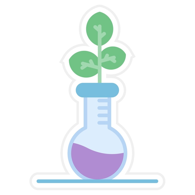Environmental Science Flat Illustration