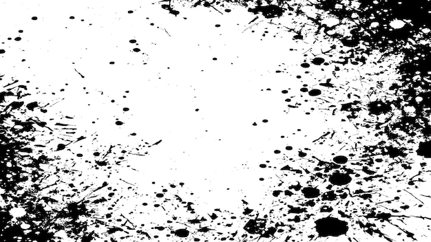 eps10 black and white texture vector rough grunge background with distressed overlay effect