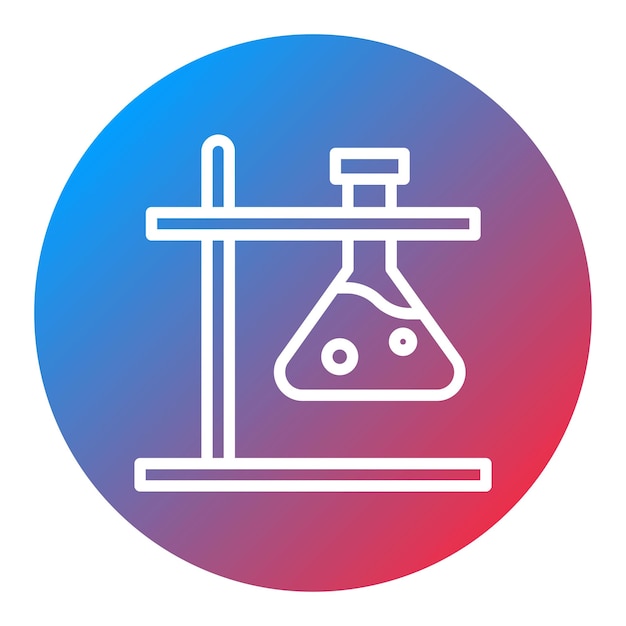 erlenmeyer icon vector image can be used for lab