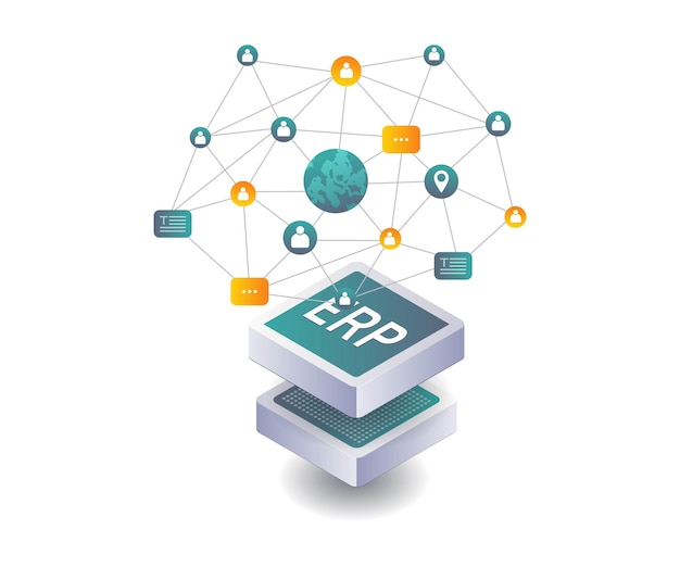 ERP System Networks for Business Management