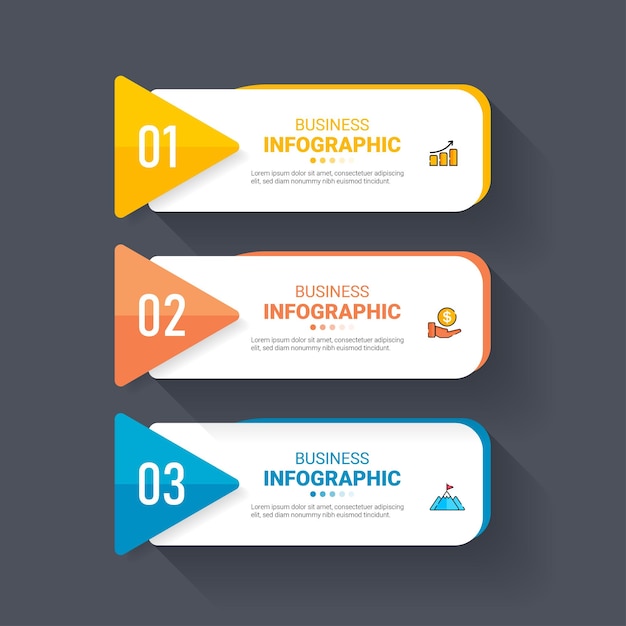 Esitelmän liiketoiminnan infografiikkamallipohja