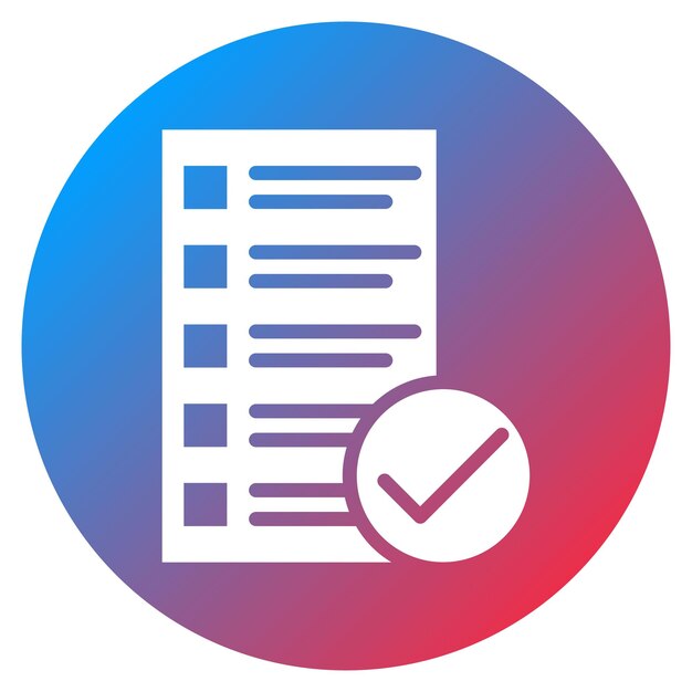 Evaluation icon vector image Can be used for Hiring Process