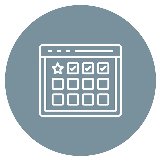 events icon vector image can be used for marketing technology