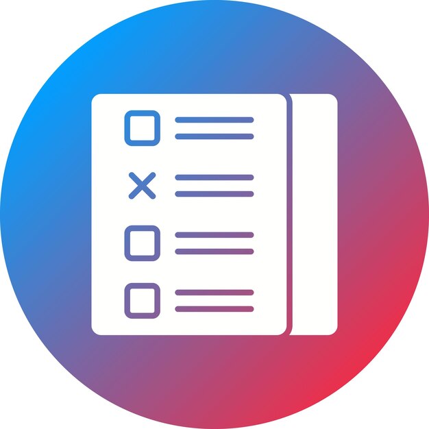 exam icon vector image can be used for learning