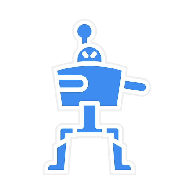 Exoskeleton icon vector image Can be used for Robotics