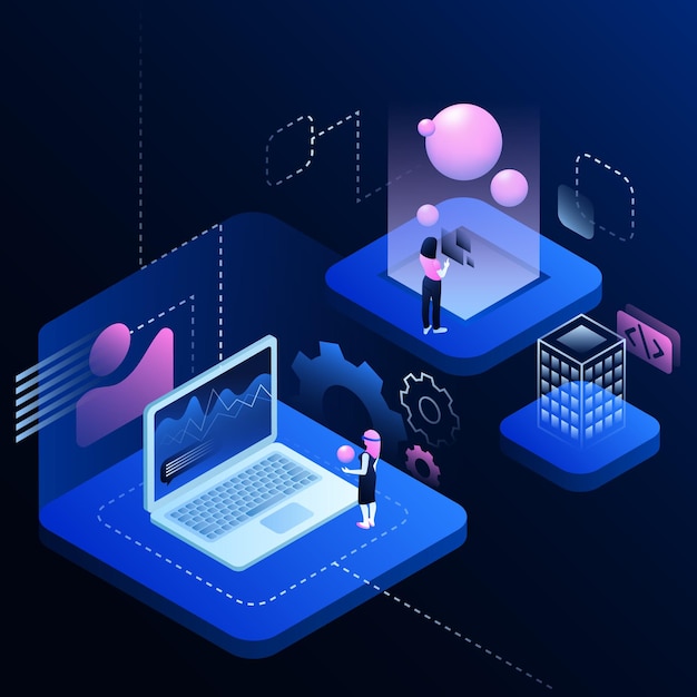 Explore Development Illustration Research Metaverse