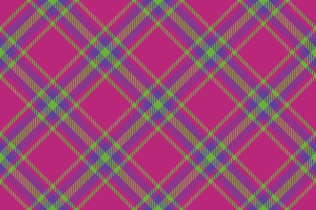 Fabric check seamless of tartan background textile with a pattern vector texture plaid