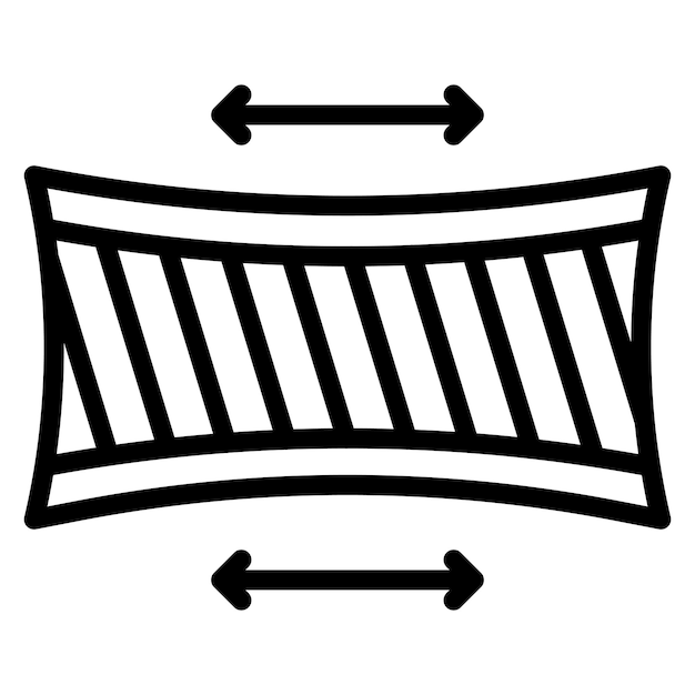 fabric elasticity icon vector image can be used for fabric features