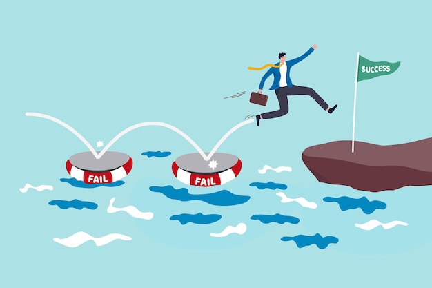 fail to success using failure to be lesson learn