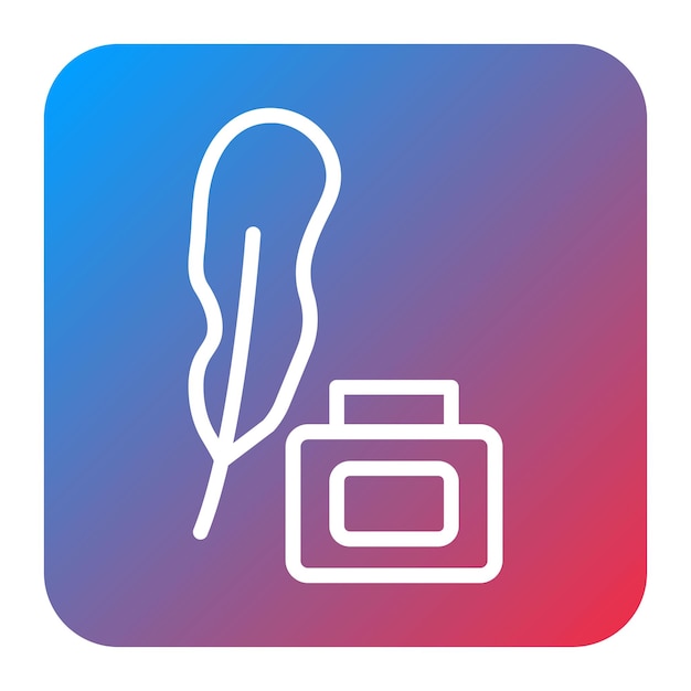 Feather icon vector image Can be used for Mining And Crafting