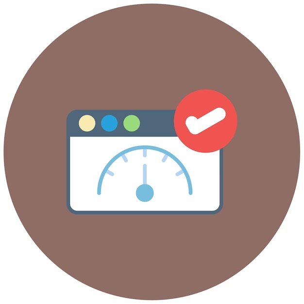 Fico Score Flat Illustration