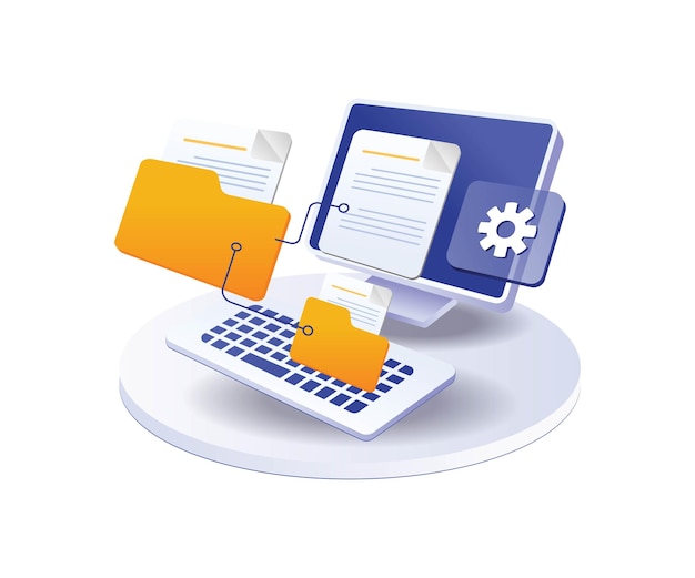 File folder network computers