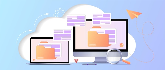 File transfer Files transferred encrypted form Program for remote connection to computer
