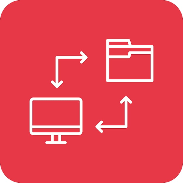 File Transfer icon vector image Can be used for Web Hosting