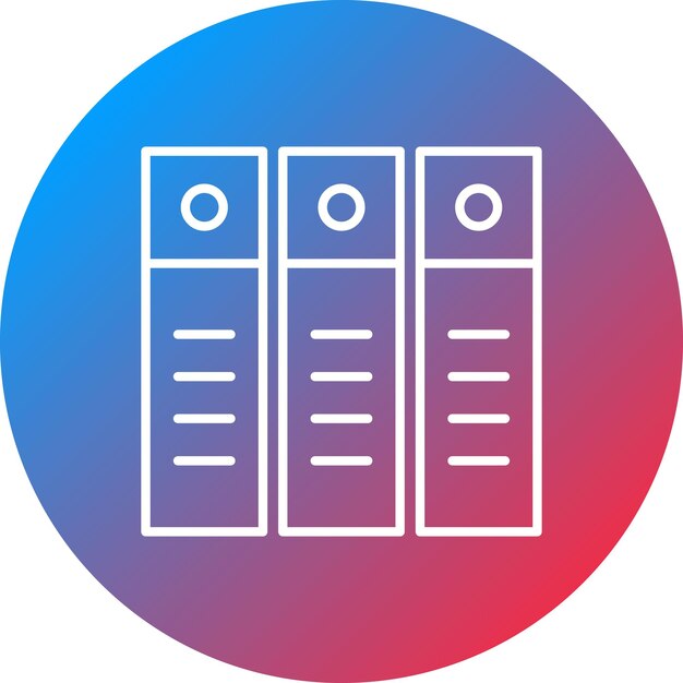 Files icon vector image Can be used for Office Stationery