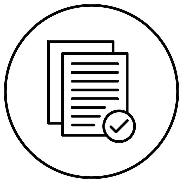 Files vector icon Can be used for Office Stationery iconset