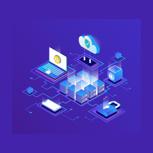 financial technology concept
