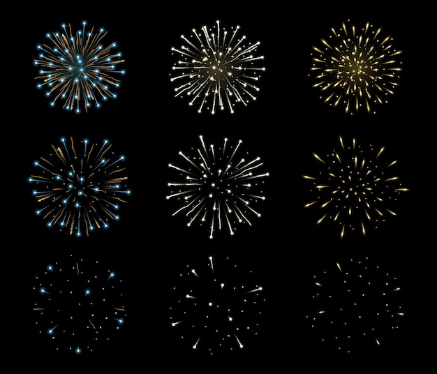 Firework animation festival celebration salute