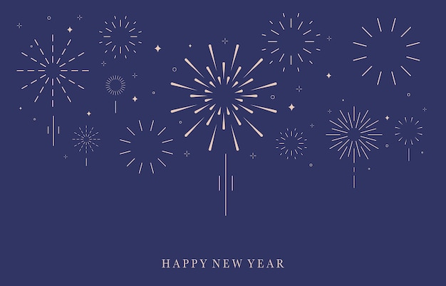 firework background for celebrationcongratulationEditable vector illustration for graphic design