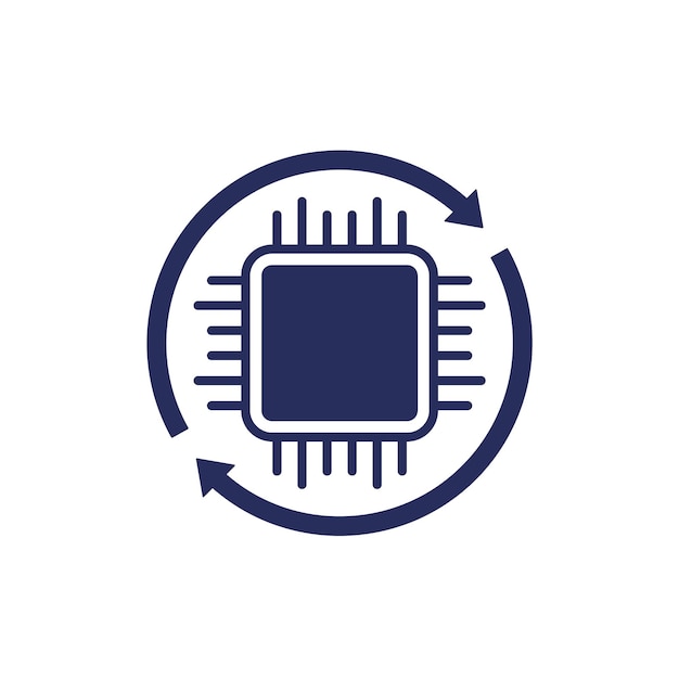 firmware update icon with arrows