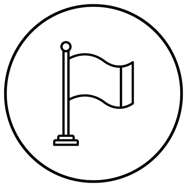Flag vector icon Can be used for Business Startup iconset