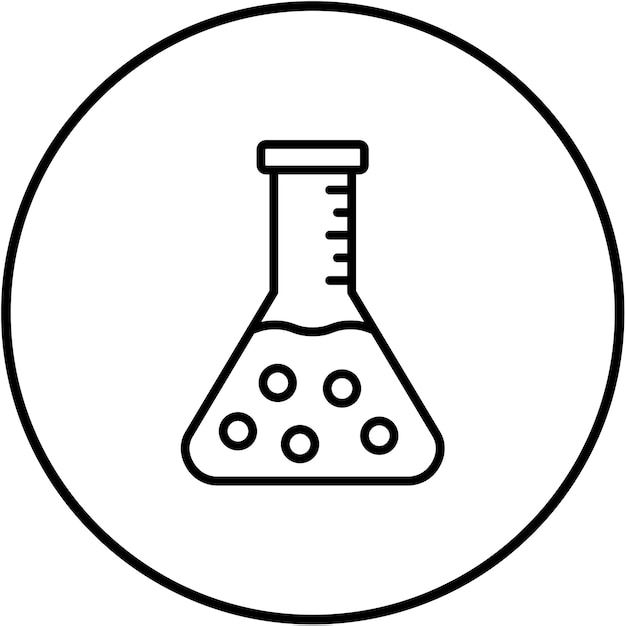 Flask vector icon Can be used for Lab iconset