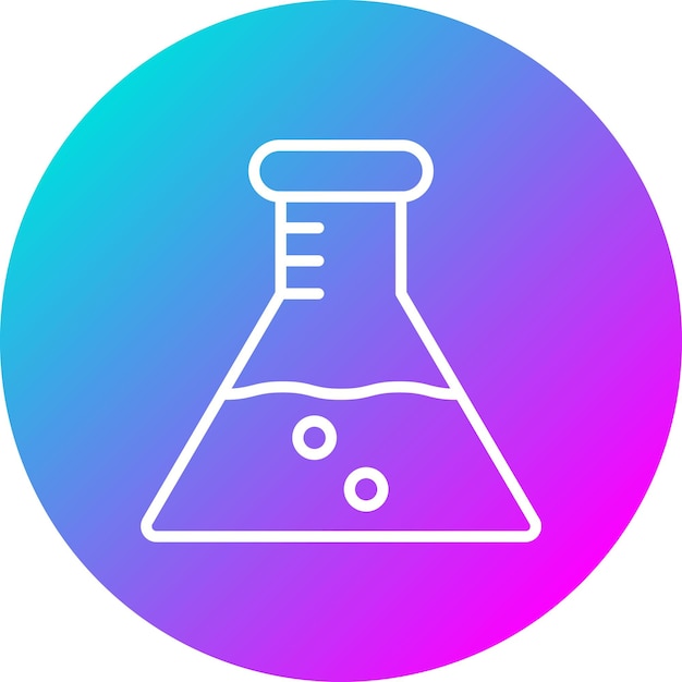 Flasks vector icon Can be used for Education iconset