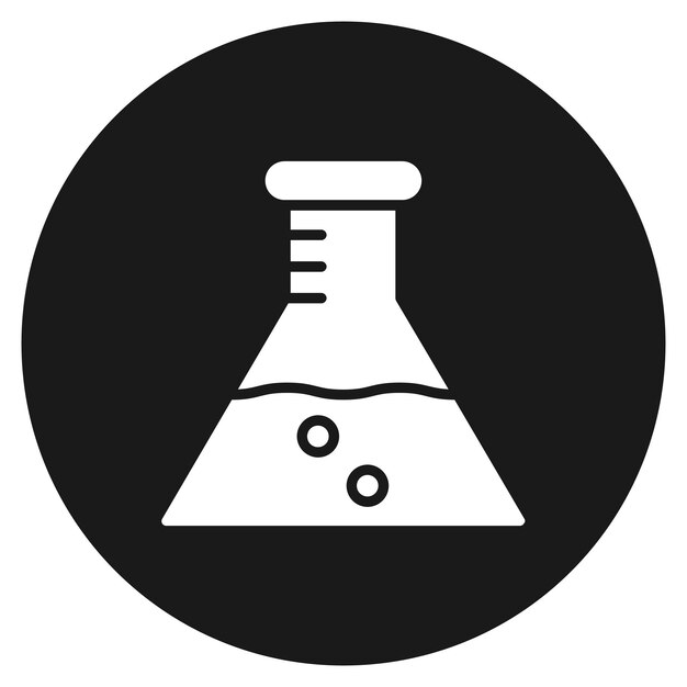 Flasks vector icon Can be used for Education iconset