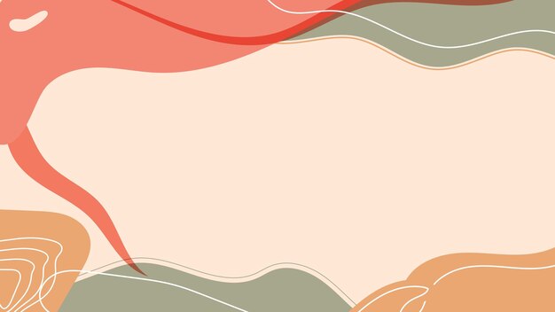 Flat abstract background for presentation design and hand drawn design