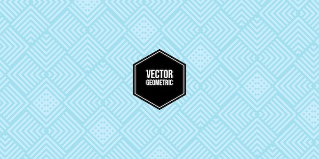 Flat background vector geometric shapes in light blue color