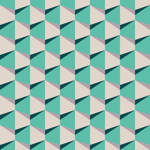 flat design geometric abstract tiles seamless pattern