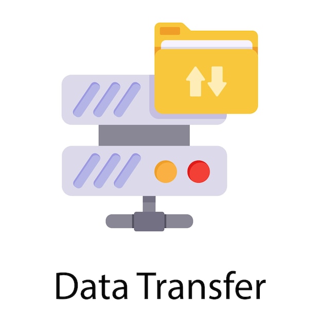 Flat design of server settings
