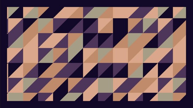 Flat geometric background -
