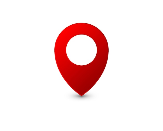 flat simple marker with map vector icon template design colorful modern plan pointer banner logo template gps navigation system pin illustration on white background mobile application sign