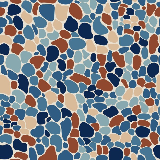 flooring stone pebble vector pattern mosaic texture
