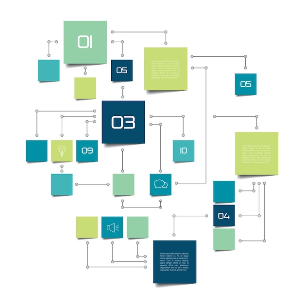 Flow chart infographic
