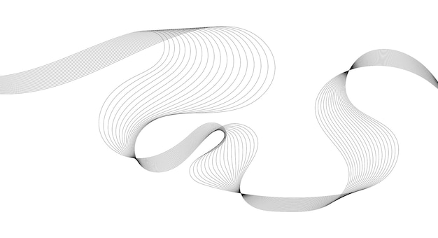 flowing dots particles wave pattern
