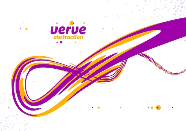 Flowing fluid 3D dimensional abstract vector shape, dynamic design element background, energy flowing in perspective, science or technology theme.