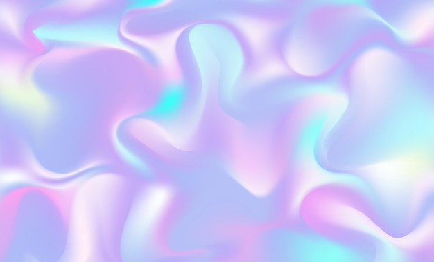 fluid holographic background with liquid