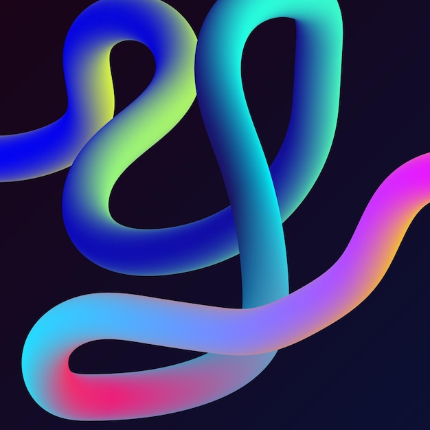 fluid holographic pastel colorful backdrop