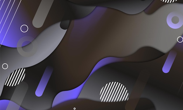 fluid shape background